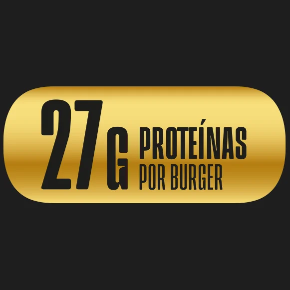 Burger con 27g de proteínas